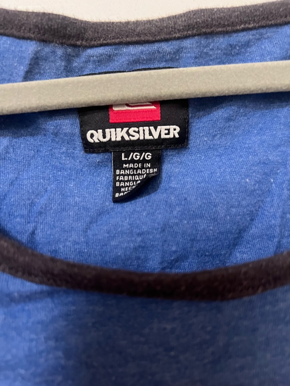 Quicksilver Tank Top - Blue, Red, Black - men’s large - Picture 2 of 4